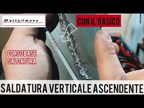 💯 Come fare una saldatura verticale ascendente principianti spiegata facile elettrodo basico