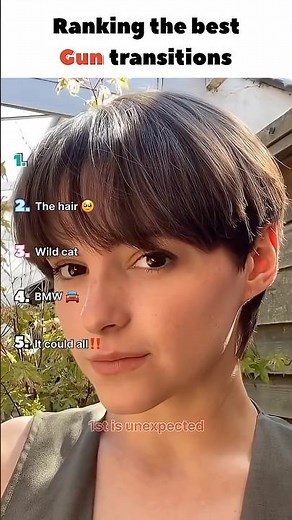 BEST "GUN STYLE" TRANSITIONS EVER 🔫💄 (YOU NEED TO SEE #3) #ranked #glowup #tiktok