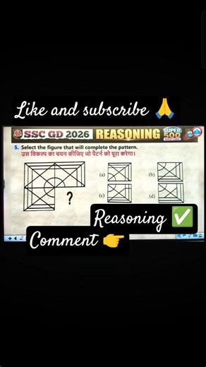 ssc Gd constable Reasoning question ❓ #sscgd #rwa #tarending