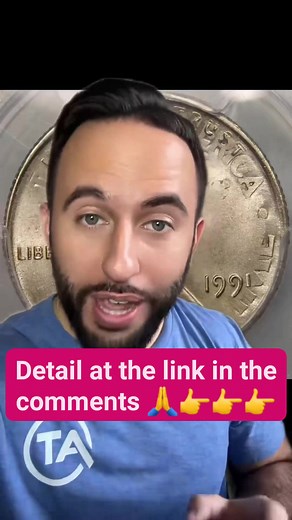 💰 This “Penny-Dime” Coin Sold for $2,975! 🤯 A 1991 penny struck over a dime — two designs on one coin! Check your change jar… you might have a $3,000 mistake hiding in there. 🪙 👉 Full story & photo guide on our website (link in comments) 🔍 | The Best Coin Channel