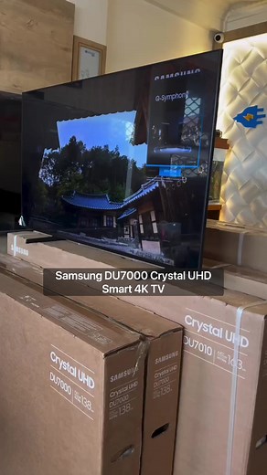 Enhance Your Viewing Experience with Samsung DU7000 Crystal UHD 4K Smart TV