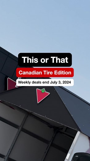 Want more long weekend deals? Shop the Canadian Tire digital flyer today. #CTWeeklyDeals #ThisorThat