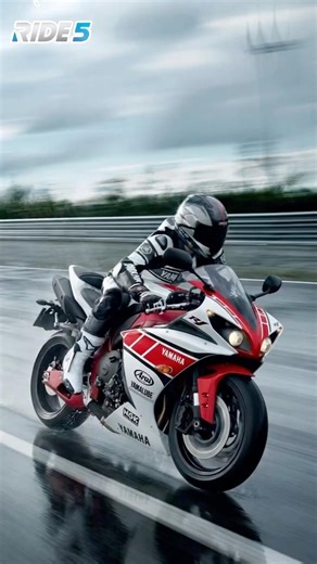 Ride5 : don't crash, you could be thrown - yamaha R1 2014 #game #ride5 #yamahar1