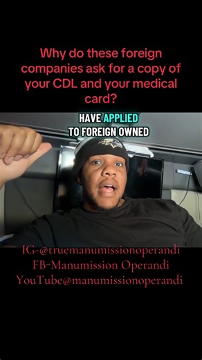 Impact of Foreign Companies on CDL and Medical Cards