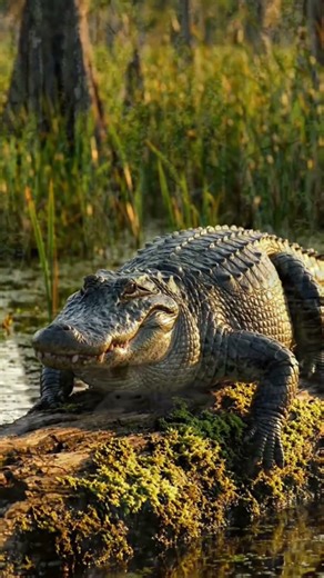 Ancient Alligator | Silent Swamp Predator 🐊🌿