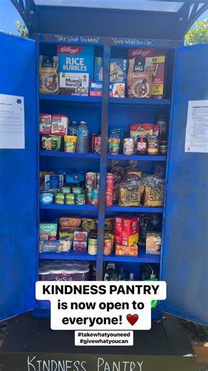 Good news, neighbors! Kindness Pantry is now open to everyone in the community. ❤️ Whether you’re in need of a little extra support or have something to share, this pantry is for all of us. “Take what you need, give what you can.” Let’s keep kindness flowing. Together, we can make sure no one goes without. Small acts of care make a big difference; thank you for being part of this circle of generosity and love. 💫 Address: 25 Moala Parade, Charmhaven NSW #CommunityCare #KindnessPantry #TogetherWe