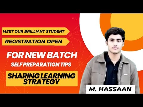 MDCAT PREPARTION TIPS | M. HASSAAN | REGISTRATION OPEN FOR NEW BATCH | ENTRY TEST PREPARATION