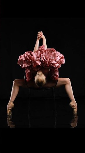 🇺🇦 Model poses for photoshoot📸 Ballet. Model Anna