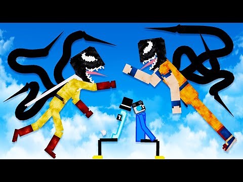 We Mix Venom, One Punch Man, and Goku into the Ultimate Symbiote in People Playground!