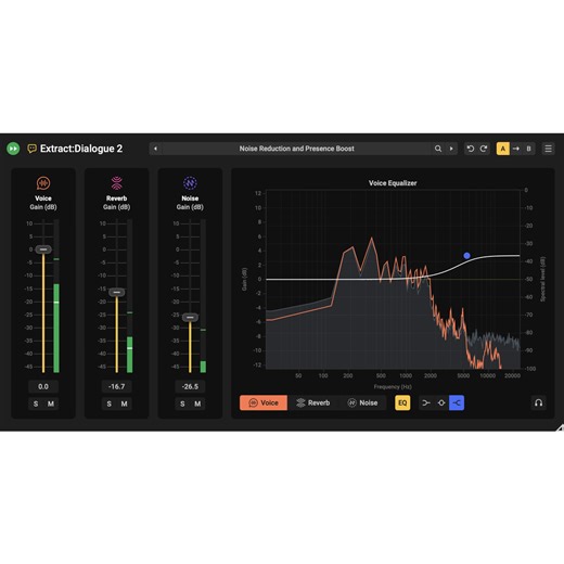 Extract:Dialogue 2 Noise Reduction Plug-in