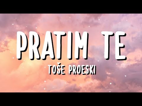 Toše Proeski - Pratim Te (Lyrics Video)