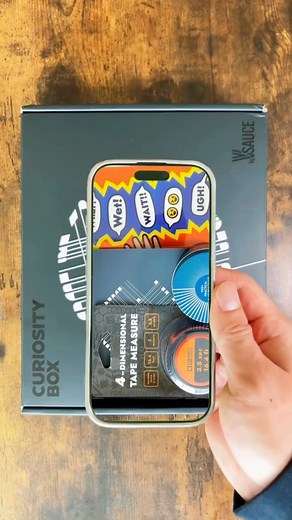 The Curiosity Box by Vsauce | A look inside the new box, coming tomorrow 👀 | Instagram