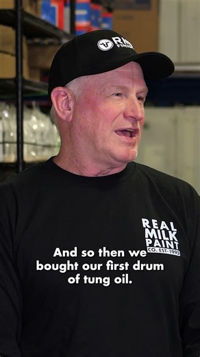 He thought he bought TOO MUCH... 😂🛢️RMP Finishes Buys It's First Drum of Pure Tung Oil #shorts