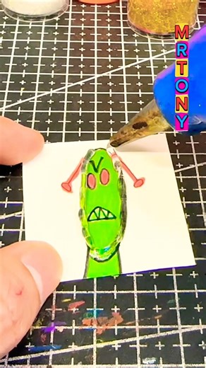 Sprunki OC Angry Alien Pocoyo phase 2 with hot glue dispenser #sprunki #angryalien #hotgluedispenser