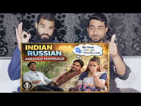 Indian - Ukrainian लड़की की हुई arrange marriage, Google Translate की मदद से करते थे बाते | Pak React