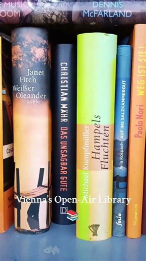 Vienna’s Open-Air Library 📚 #travel #wien #travelblog #europe #hiddengems #citylife #tourist #vienna