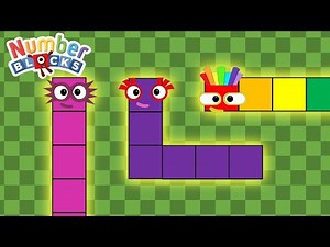 Snake Game Animation - Numberblocks Series 8 | Number blocks S7 | Learn Times Tables