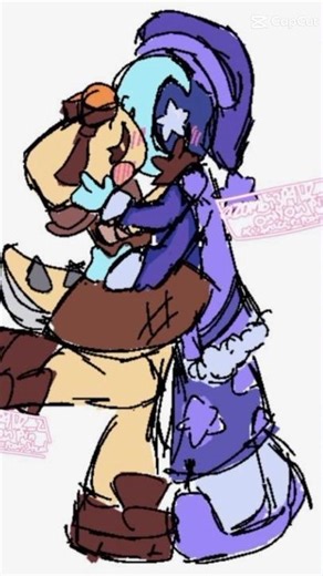 astro e Shelly😁💙💛