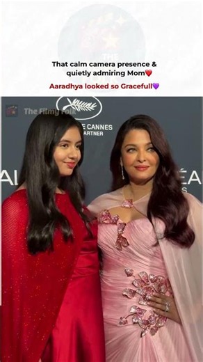 The Way Aaradhya Looks at her Mother🤌🏻 #aishwarya #cannes2026 #aaradhyabachchan #bollywood #shorts