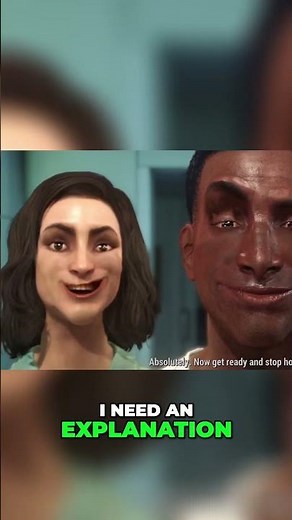 Fallout 4's most immersive facial animations #fallout #fallout4 #fallout4mods