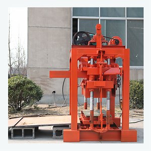 Cement Paving Block Making Machine Qtj4-40 Concrete Hollow Blocks Making Machine Semi Automatic