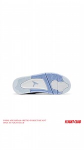 Here today. Yours tomorrow. Shop the Wmns Air Jordan 4 Retro 'Forget Me Not' now at Flight Club. | Flight Club