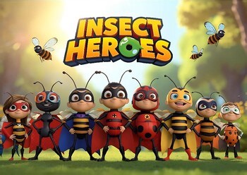 Insect Heroes | Insect-Themed Storybook for Kids | Nature & Science Story