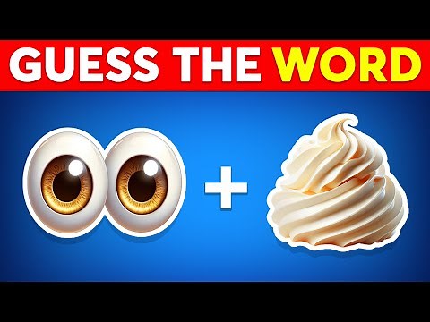 Guess The WORD By Emojis? 🤔 Emoji Quiz Challenge 2026 (101 Words)