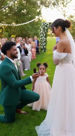 “Bride Says Yes… So Does Their 2-Year-Old 😍🤣”#UnexpectedMoment #KidsAtWeddings