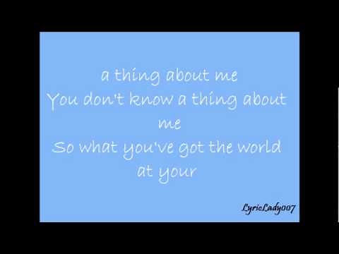 Mr. Know It All - Kelly Clarkson (lyrics)