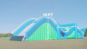 380K views · 1.5K reactions | Who knew exercising could be fun? When you dip, dodge, duck and bounce through each obstacle you're getting an #insane workout! | Insane Inflatable 5K | Facebook