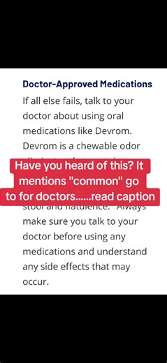 Effective Oral Medications for Odor Control in Ostomies