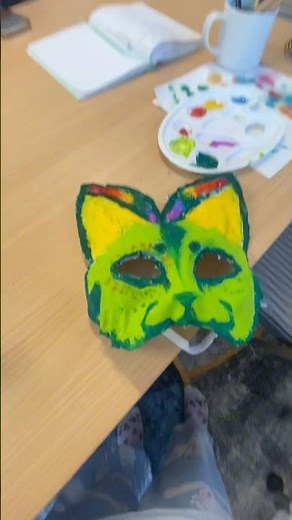 Alien mask part 2! #therian #therianthropy #mask #cat #aliencat #foryou #fypシ゚viral #fypシ #fypシ゚