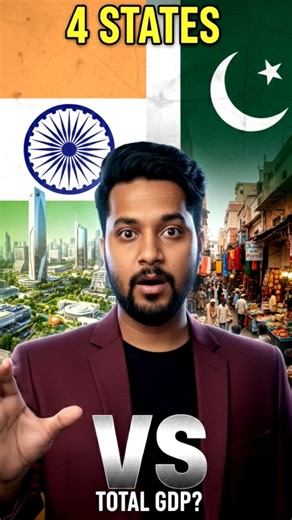 India's Four States 🇮🇳 vs 🇵🇰 Pakistan