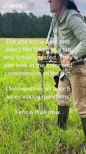 When its Perc test day so you follow the soil tester around and ask 1,000 questions. I’m pretty much a professional now. #perctest #land #sellingland #landforsale #landsellingprocess #sellingprocess #realtor #realestate #perc #realestateagent #land #acreage #berkeleycounty #southcarolinarealtor