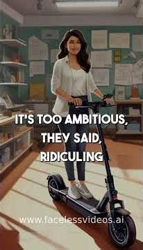 The Inventor Who Changed Transportation With aScooter🛴#Invention #History #Tech #Scooter #Innovation