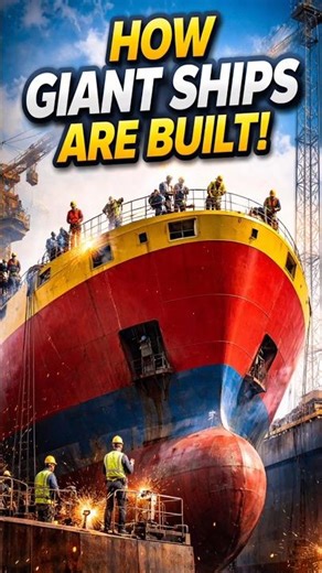 Inside US Ship Factory 🚢 How Massive Ships Are Built