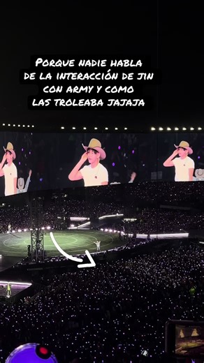 Me rei a media canción al ver eso 😂😂 💜💜 jajajajaj #btsconcert #btsarmy #bts_official_bighit #kimseokjin #btsfyp @BTS @