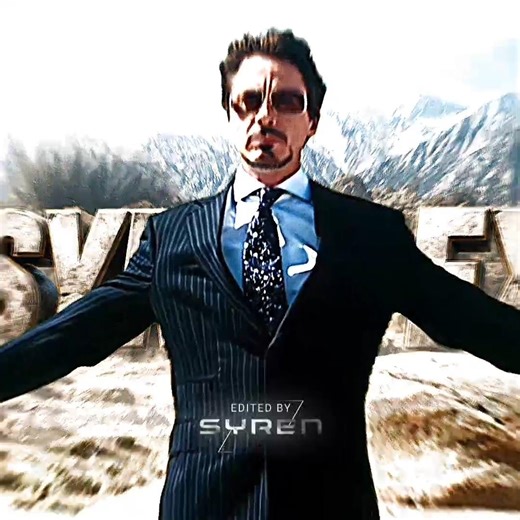 Tony’s Coldest Reply 🥶 - Ironman Edit | Sem Tempo [Super Slowed]