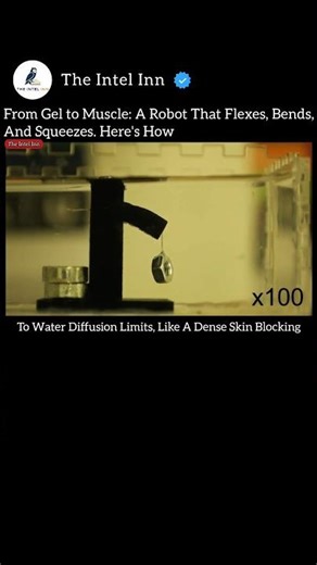 From Gel to Muscle: A Robot That Flex, Bend, And Squeeze!😱 #Robotic #gelMuscle