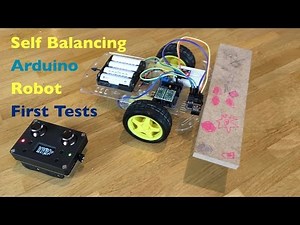 Self Balancing Arduino "Micro RC" Segway Robot - First Tests