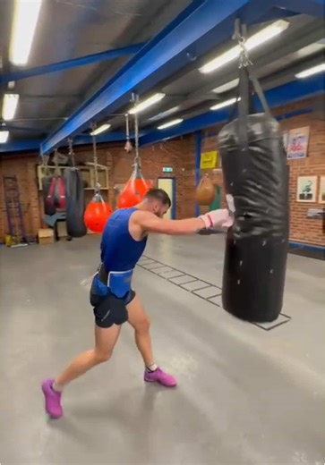 Bosnian Lion's Impressive Training with Buu Gloves