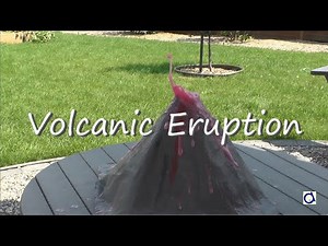 How to make a volcano with papier-mâché
