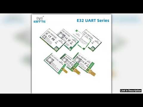 LoRa Spread Spectrum Module 170433915868MHz EBYTE E32T Series Long Disctance 203033dBm Stamp Hole