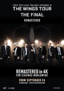 BTS 2017 Live Trilogy EPISODE III THE WINGS TOUR THE FINAL Remastered. Cartelera de Cine