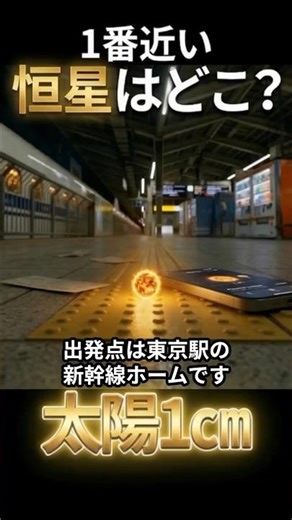 [Despair] In a world where the sun is 1cm in diameter, I took the Shinkansen from Tokyo Station t...