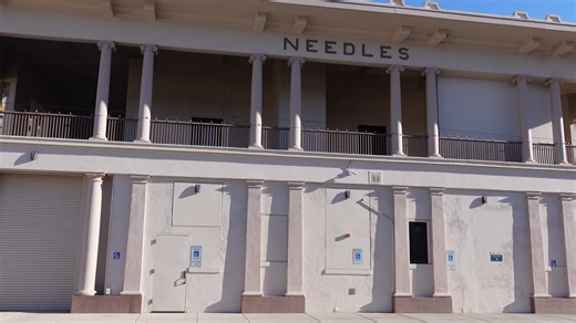 What a drive through Route 66 in Needles looks like today