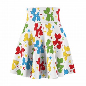 Balloon Dog Skirt: Clowncore Kidcore Decora Fashion - Etsy
