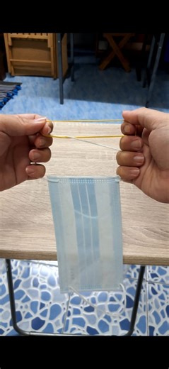 Movie magic, rubber goes through the mask | Amazing magic tricks