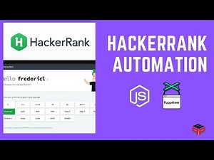 Hackerrank Automation |Resume Project using JS and Puppeteer |Web Development in Hindi